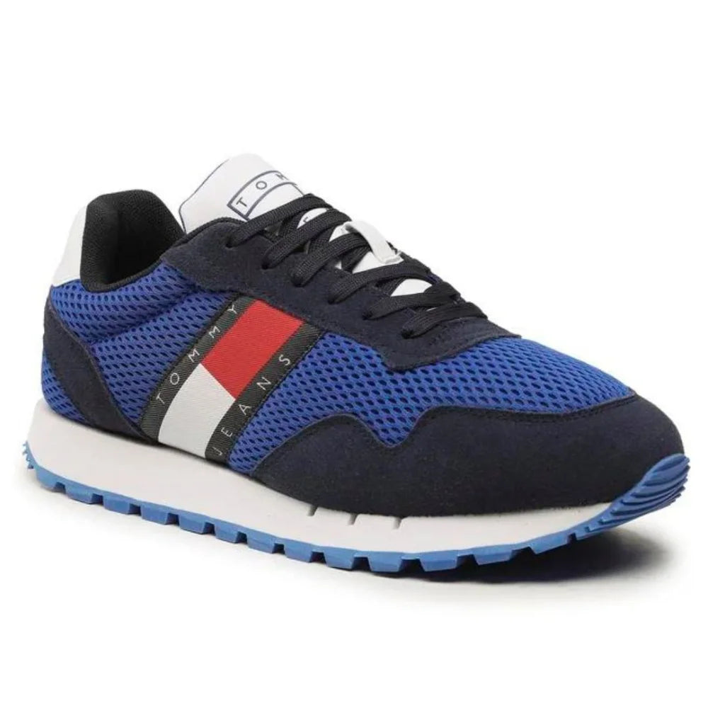 Tommy Hilfiger Jeans Retro Runner Mesh Men EM0EM01172-BLU - Shoes