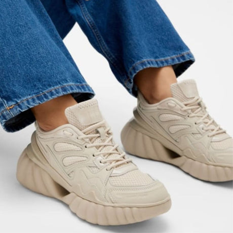 Tommy Hilfiger Jeans Runner Cloud Out Sneakers Men EN0EN02187 - BEG - Shoes