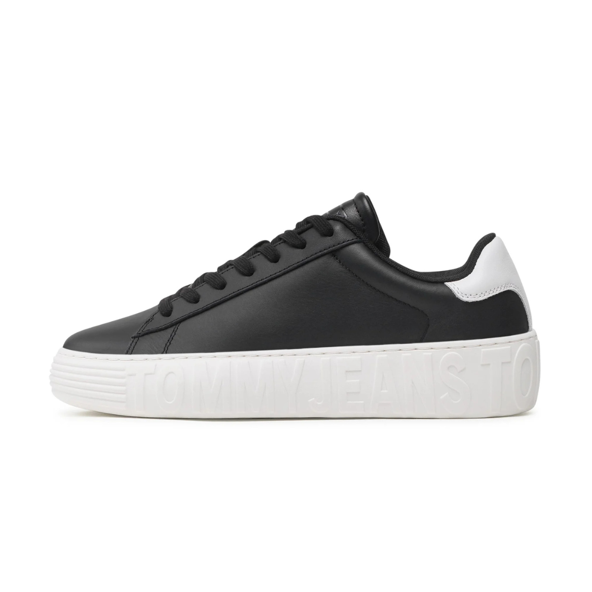 Tommy Hilfiger Jeans Sneakers Leather Outsole EM0EM01159-BLK