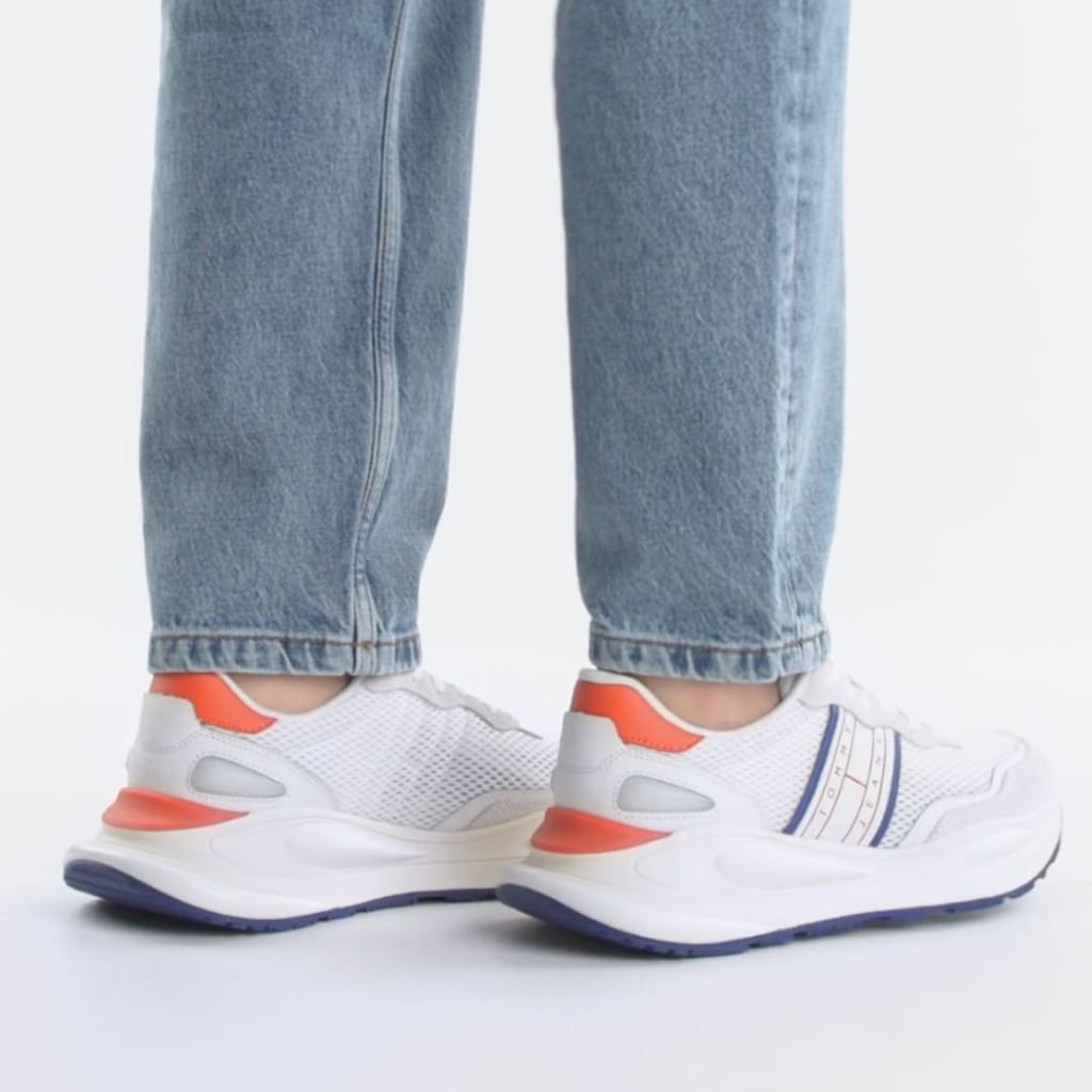 Tommy Hilfiger Jeans Tjm Fashion Runner EM0EM01221 - WHT - Shoes