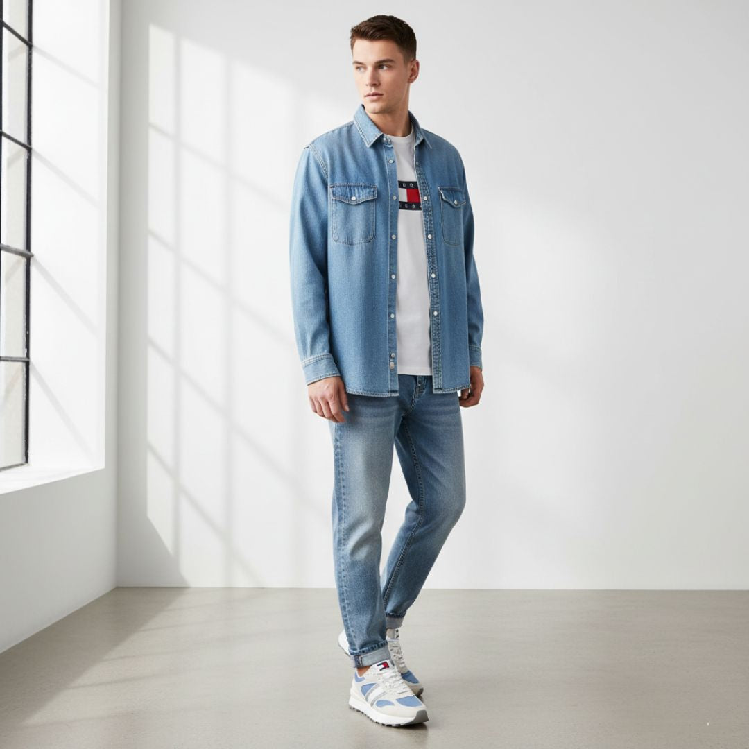 Tommy Hilfiger Jeans TJM Technical Runner ESS EM0EM01537-BLU