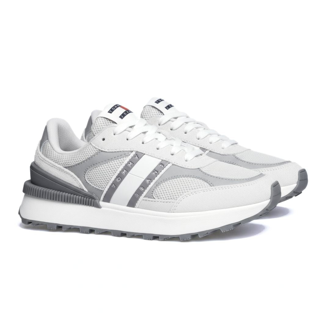 Tommy Hilfiger Jeans TJM Technical Runner ESS EM0EM01537-GRYWHT - Grey / 39