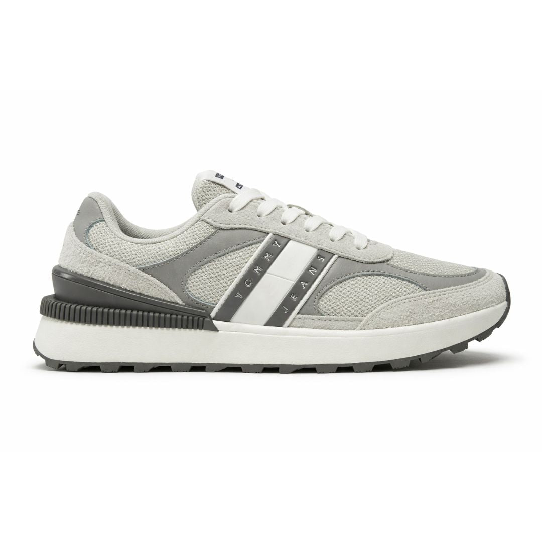Tommy Hilfiger Jeans TJM Technical Runner ESS EM0EM01537-GRYWHT - Grey / 39