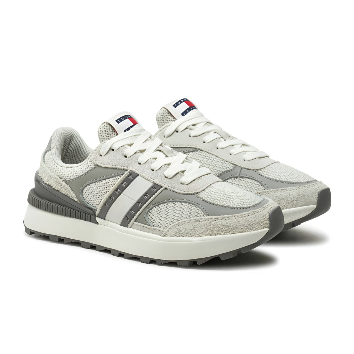 Tommy Hilfiger Jeans TJM Technical Runner ESS EM0EM01537-GRYWHT