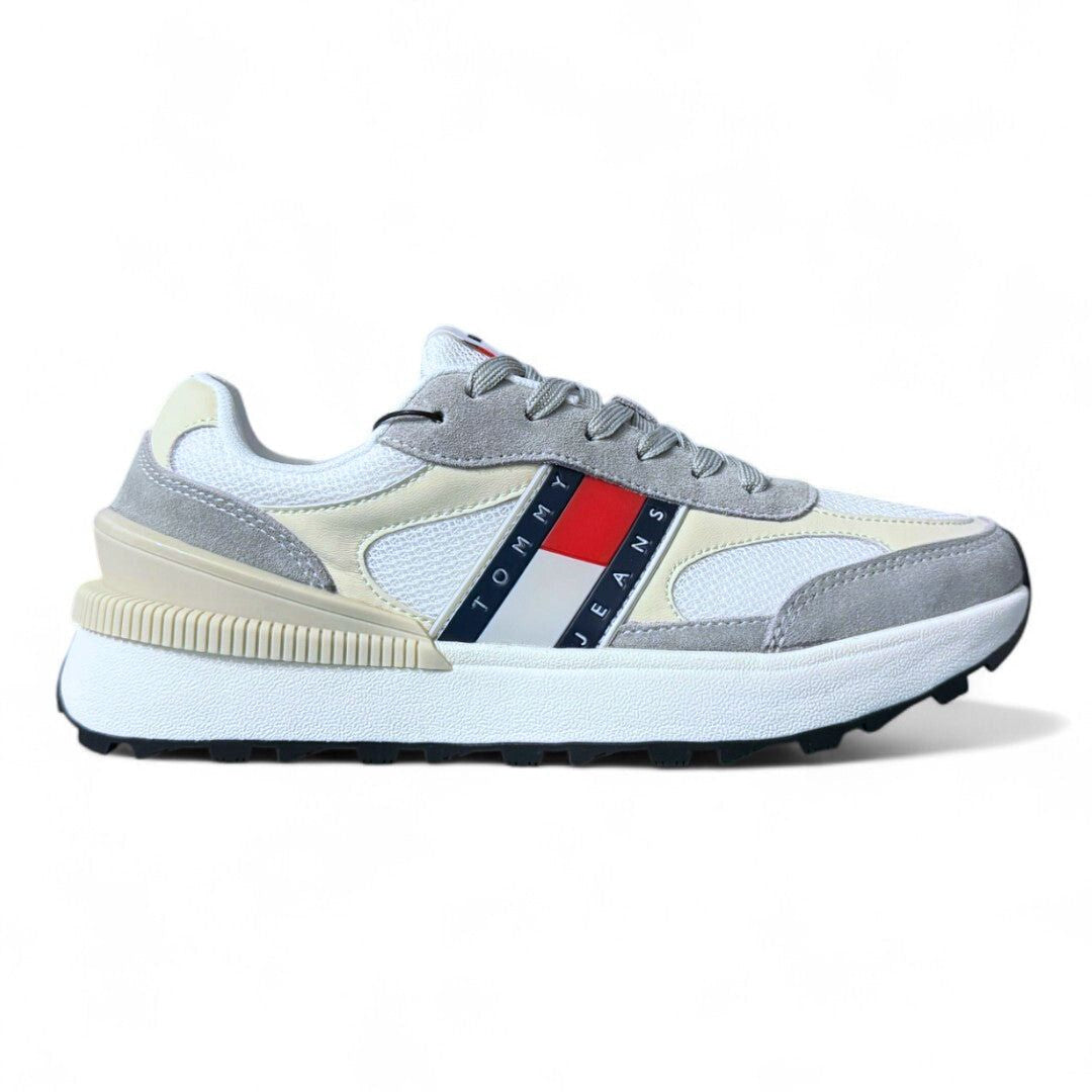 Tommy Hilfiger Jeans TJM Technical Runner ESS EM0EM01537-WHTGRY - White/ Gray / 39