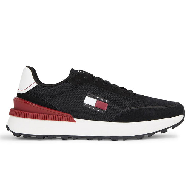 Tommy Hilfiger Jeans TJM Technical Runner Sneakers EM0EM02275-BLKRED - Black / 41