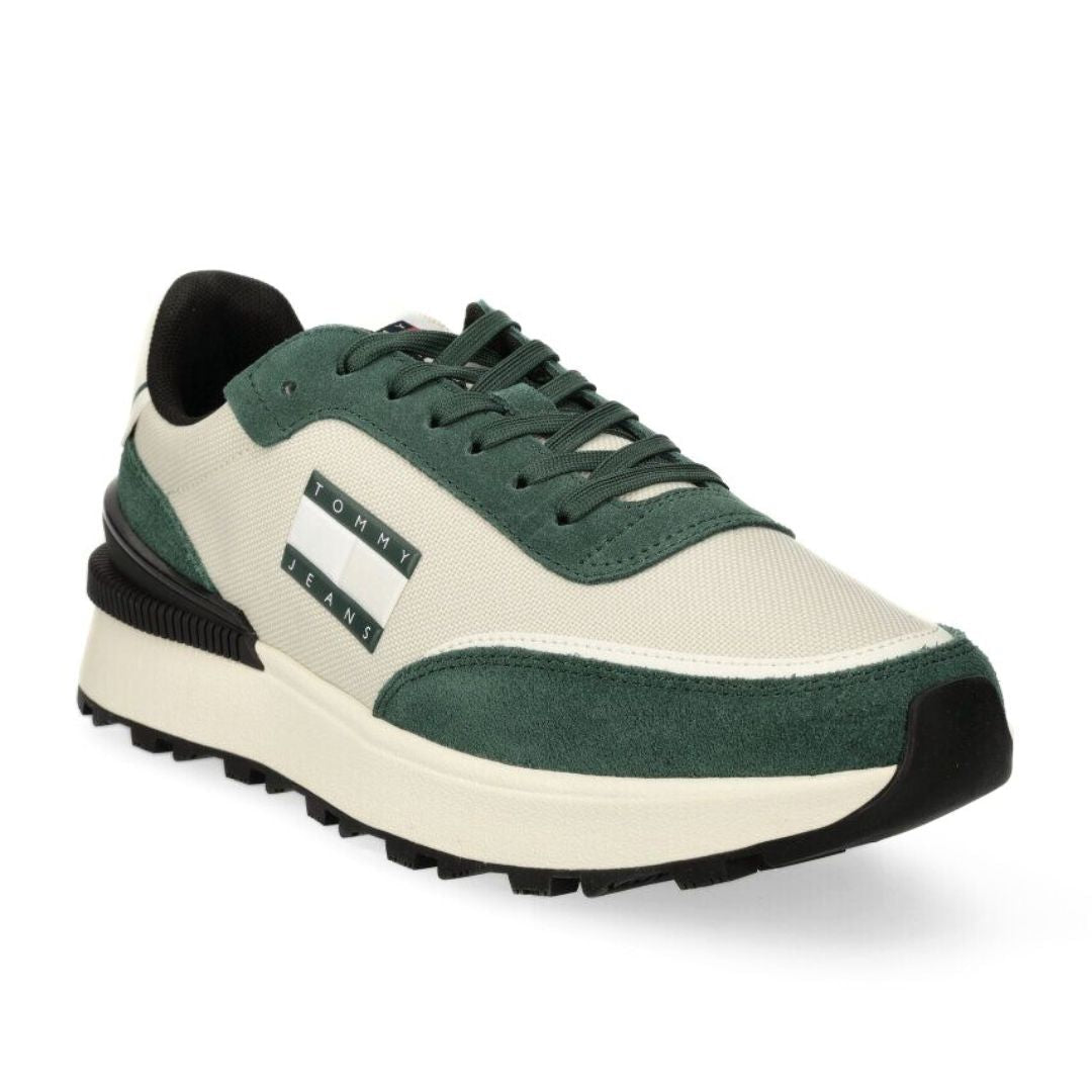 Tommy Hilfiger Jeans TJM Technical Runner Sneakers EM0EM02511-GRN - Green / 45