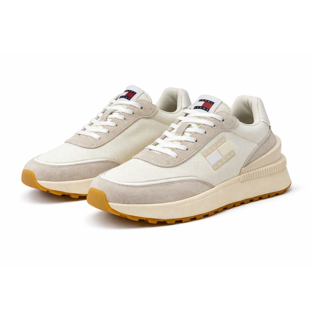 Tommy Hilfiger Jeans TJM Technical Runner Sneakers EM0EM02511-OFFWHT