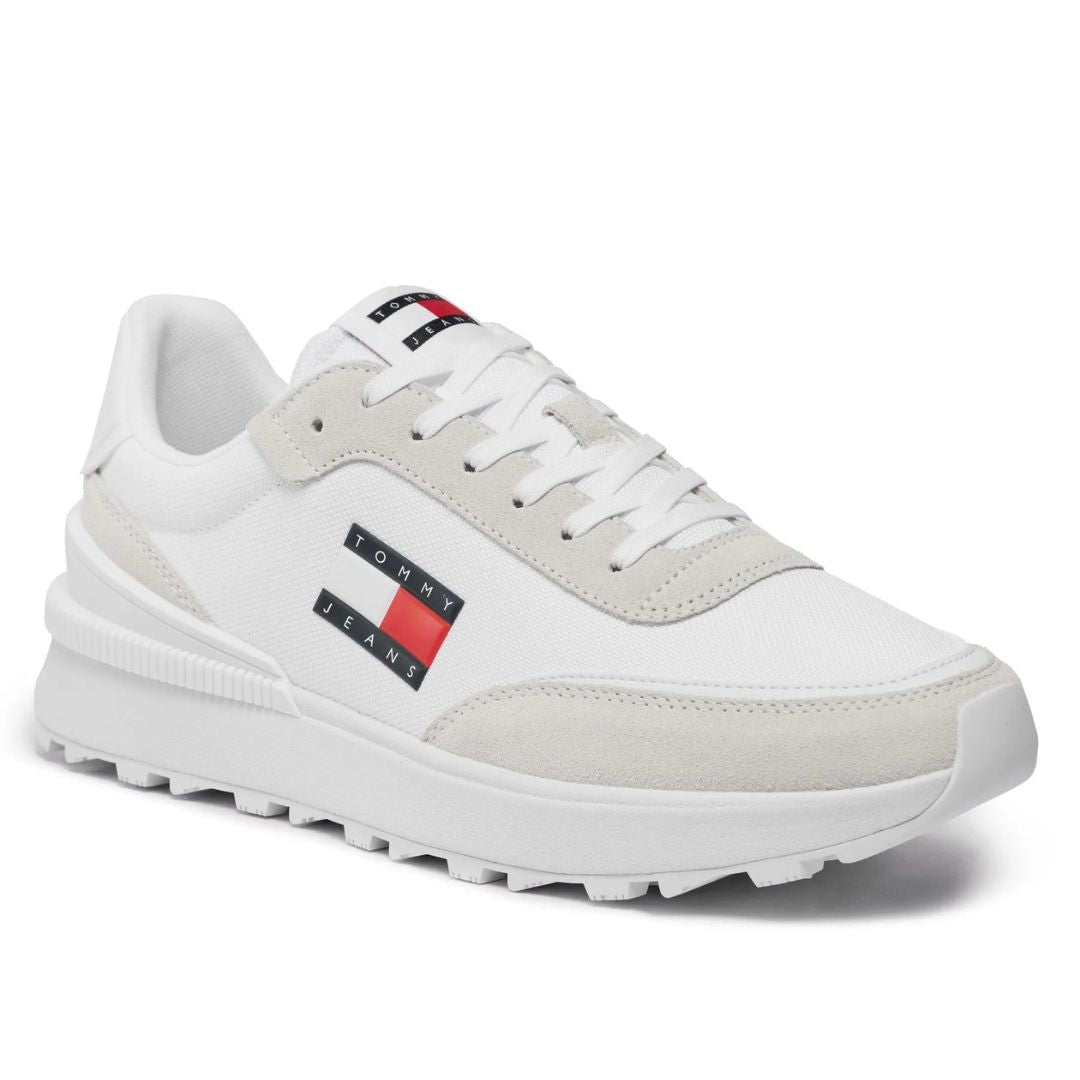 Tommy Hilfiger Jeans TJM Technical Runner Sneakers EM0EM02511-WHT