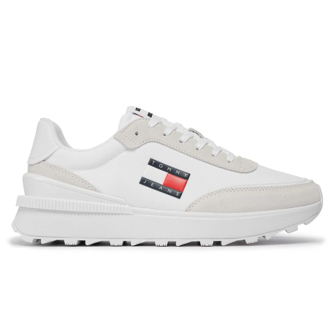 Tommy Hilfiger Jeans TJM Technical Runner Sneakers EM0EM02511-WHT - White / 40