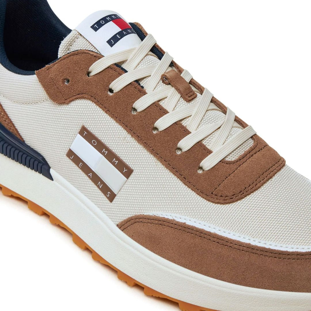Tommy Hilfiger Jeans TJM Technical Runner Sneakers EM0EM02511-WHTAN