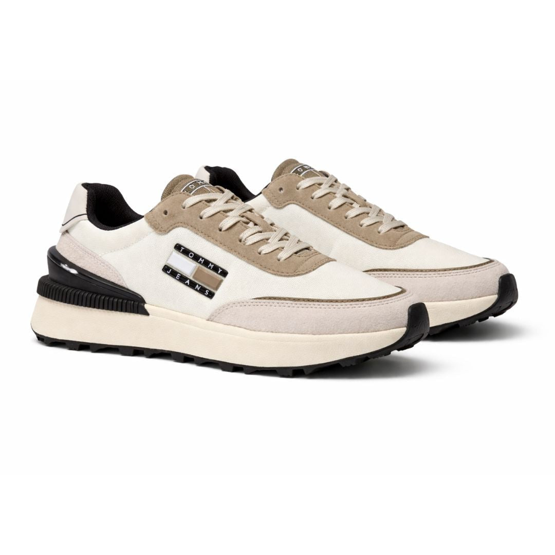 Tommy Hilfiger Jeans TJM Technical Runner Sneakers EM0EM02511-WHTKIK