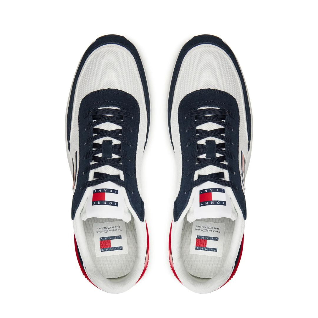 Tommy Hilfiger Jeans TJM Technical Runner Sneakers EM0EM02511-WHTNVY