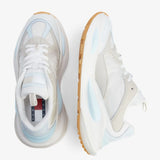 Tommy Hilfiger Jeans TJW Fashion Runner Sneakers EN0EN02230-WHTBLU - Shoes