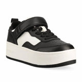 Tommy Hilfiger Jeans TJW Flatform Velcro Trainers Women’s - BLKWHT