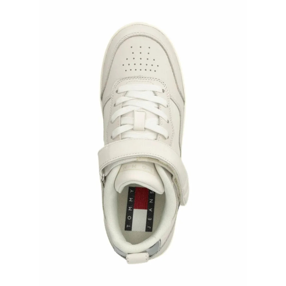 Tommy Hilfiger Jeans TJW Flatform Velcro Trainers Women’s - OFFWHT