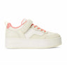 Tommy Hilfiger Jeans TJW Flatform Velcro Trainers Women’s - OFFWHTPNK - Off White/ Pink / 37 / M