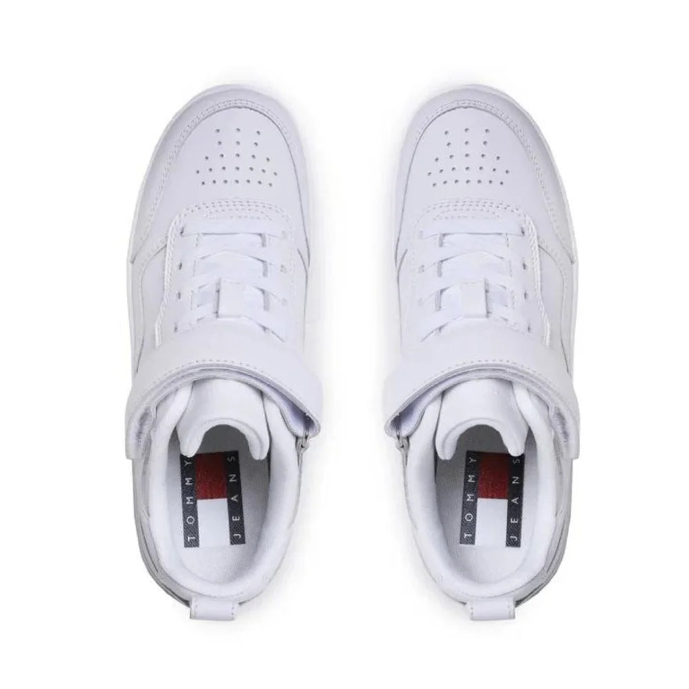 Tommy Hilfiger Jeans TJW Flatform Velcro Trainers Women’s - WHT