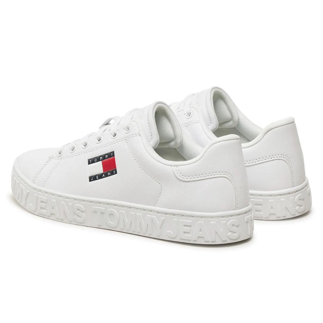 Tommy Hilfiger Jeans TJW Logo Outsole Sneaker Ess EN0EN02703-WHT