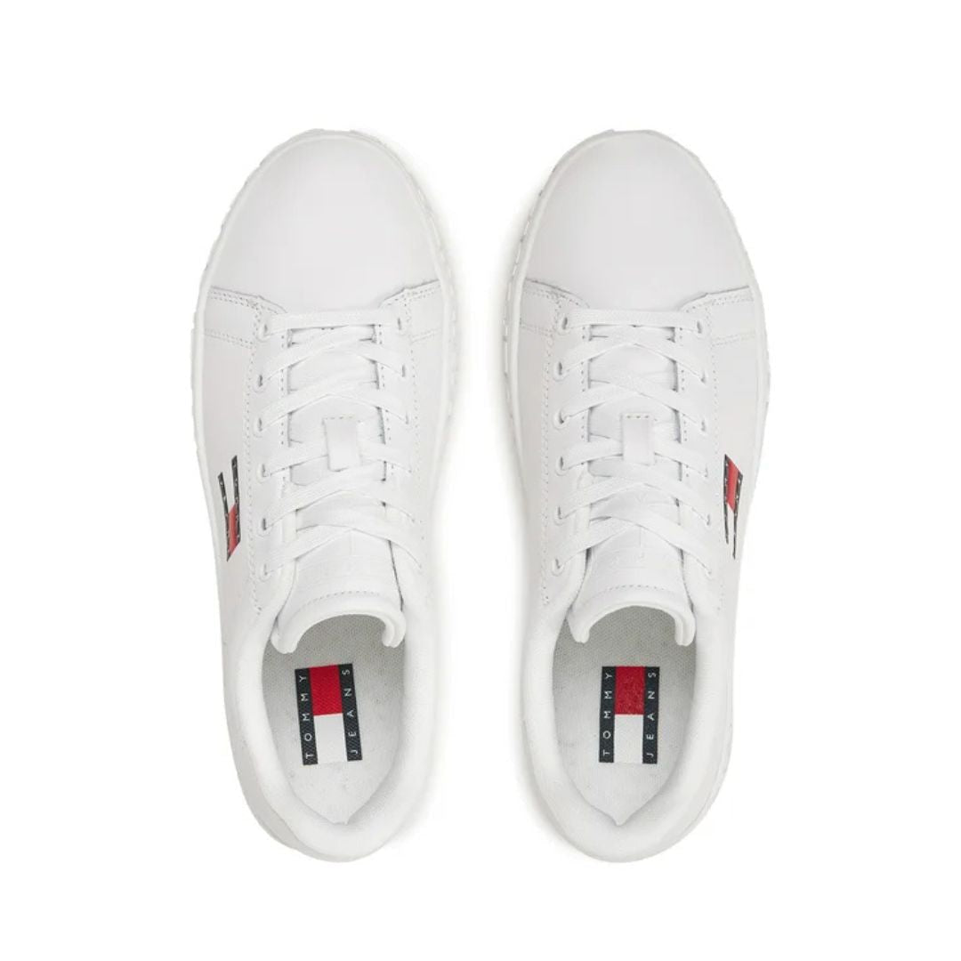 Tommy Hilfiger Jeans TJW Logo Outsole Sneaker Ess EN0EN02703-WHT