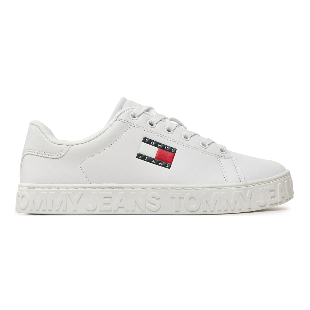 Tommy Hilfiger Jeans TJW Logo Outsole Sneaker Ess EN0EN02703-WHT - White / 40