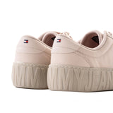 Tommy Hilfiger Jeans Tjw New Cupsole Leather Sneakers Women-BEG