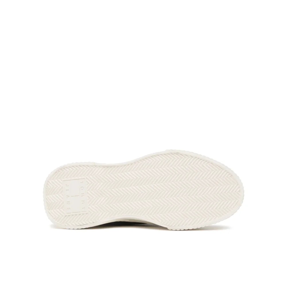 Tommy Hilfiger Jeans VULC Knitted MC Sneakers Women - BLK - Shoes