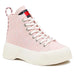 Tommy Hilfiger Jeans VULC Knitted MC Sneakers Women - PNK - Pink / 36 - Shoes