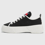 Tommy Hilfiger Jeans VULC Platform Canvas LC Sneakers Women - BLK - Shoes