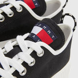 Tommy Hilfiger Jeans VULC Platform Canvas LC Sneakers Women - BLK - Shoes