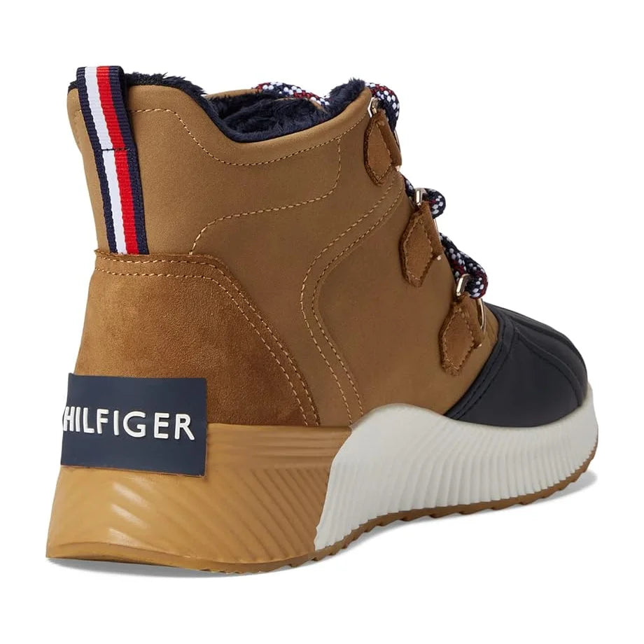 Tommy Hilfiger Jenko High Top Trainers Women - TAN - Shoes