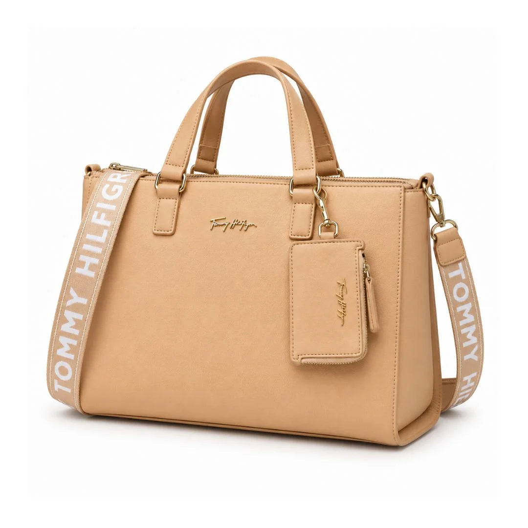 Tommy Hilfiger Joy Satchel Bag AW0AW11181 - SIM - Simon