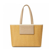 Tommy Hilfiger Keaton II Straw Tote Women - BEG - Beige