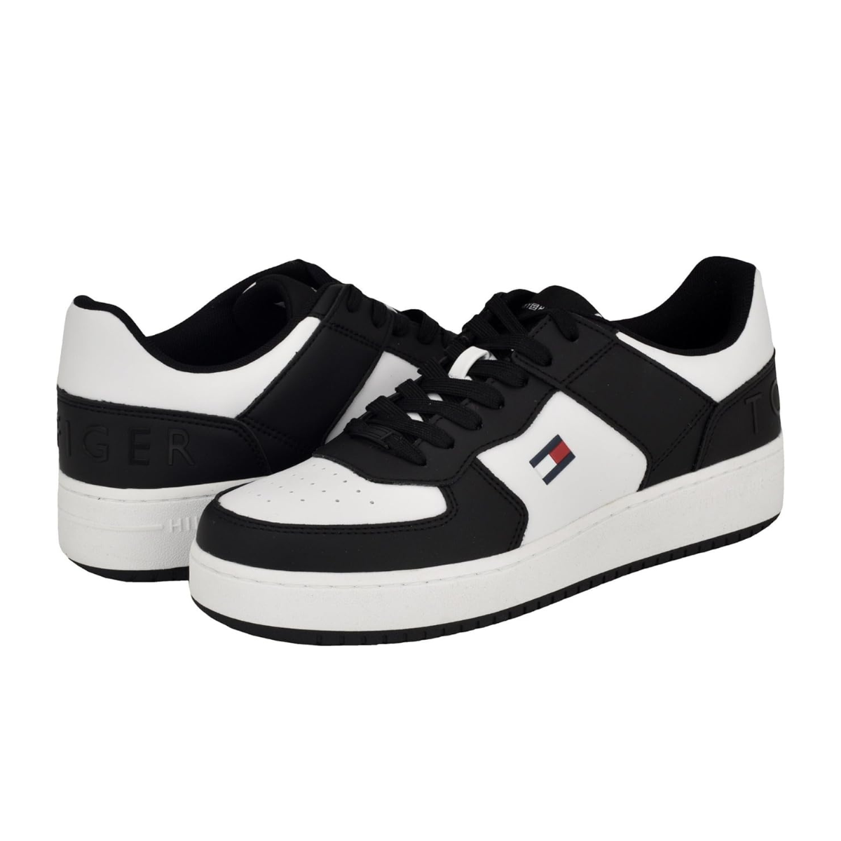 Tommy Hilfiger Kelby mens Sneaker BLK-WHT