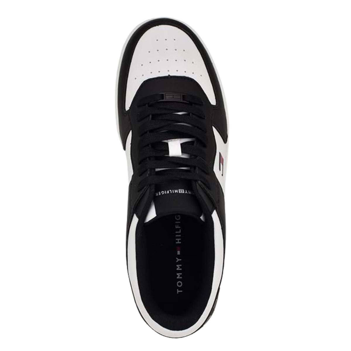 Tommy Hilfiger Kelby mens Sneaker BLK-WHT