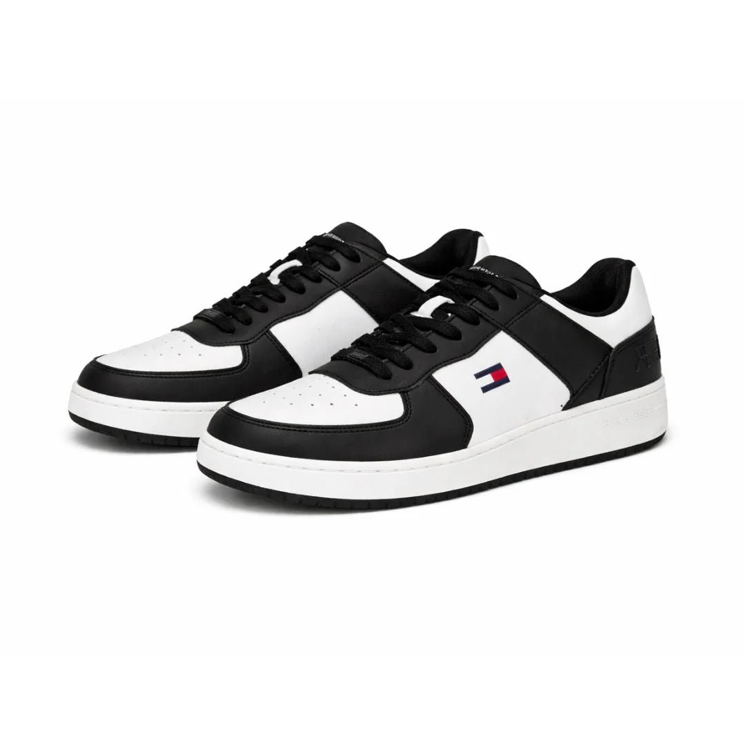 Tommy Hilfiger Kelby Mens Sneaker - BLKWHT