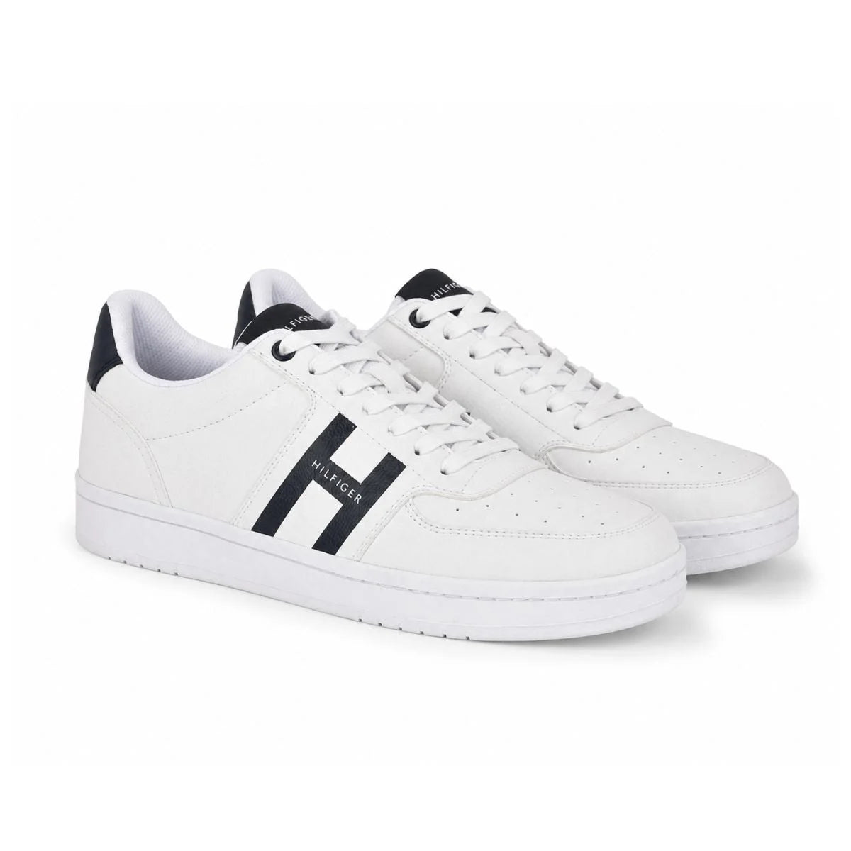 Tommy Hilfiger Lason Sneakers Men - WHTNVY - White/ Navy / 40