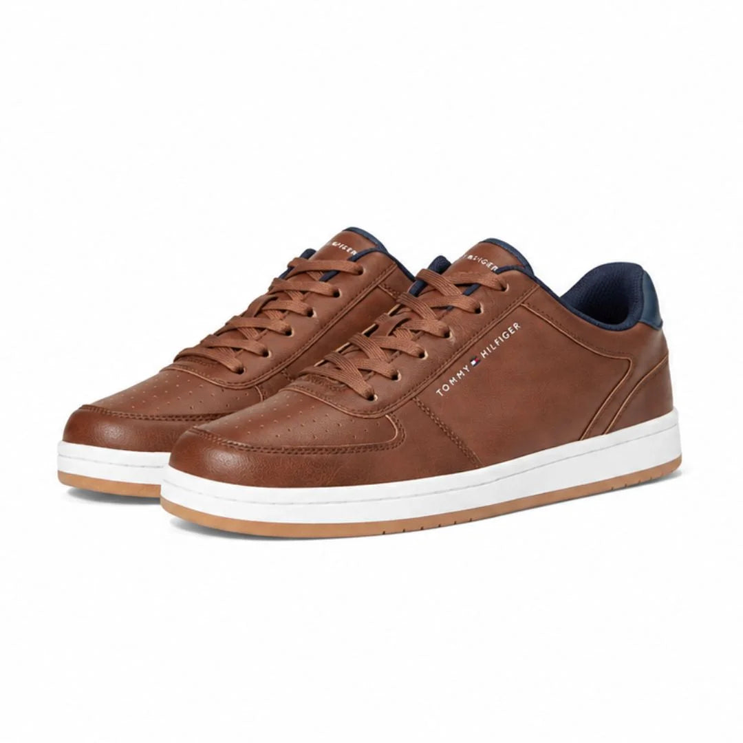 Tommy Hilfiger Lattan Sneakers Men - TAN - Tan / 40