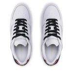 Tommy Hilfiger Leather Basket Sneaker Women FW0FW06951 - WHT - Shoes