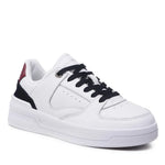 Tommy Hilfiger Leather Basket Sneaker Women FW0FW06951 - WHT - Shoes