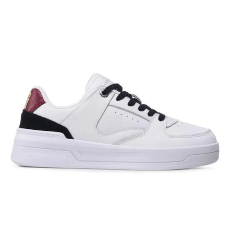 Tommy Hilfiger Leather Basket Sneaker Women FW0FW06951 - WHT - White / 39 Shoes