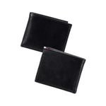 Tommy Hilfiger Leather Slim Bifold With Coin Pocket Men - BLK - Black