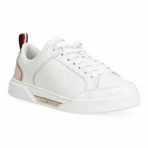 Tommy Hilfiger Leather Sporty Chic Court Sneaker FW0FW07814-WHT