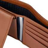 Tommy Hilfiger Leather Wallet Slim Bifold Men - TAN - Tan