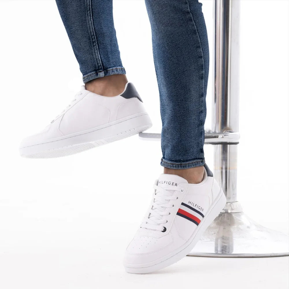 Tommy Hilfiger Lei White Sneaker Men - Shoes