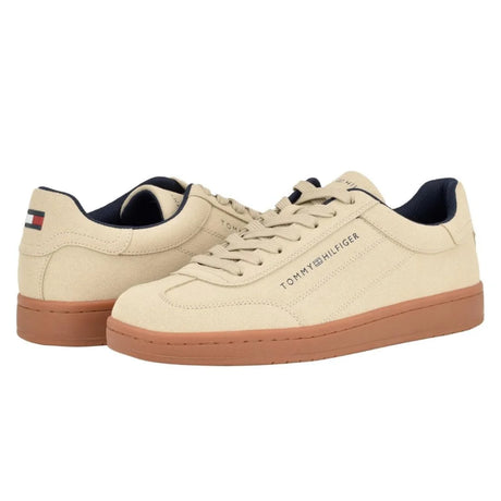 Tommy Hilfiger Leren Sneakers Men - BEG - Beige / 41.5