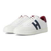 Tommy Hilfiger Lerge Sneakers Men - WHTBRG - White-Burgundy / 41