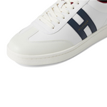 Tommy Hilfiger Lerge Sneakers Men - WHTBRG - White-Burgundy / 41
