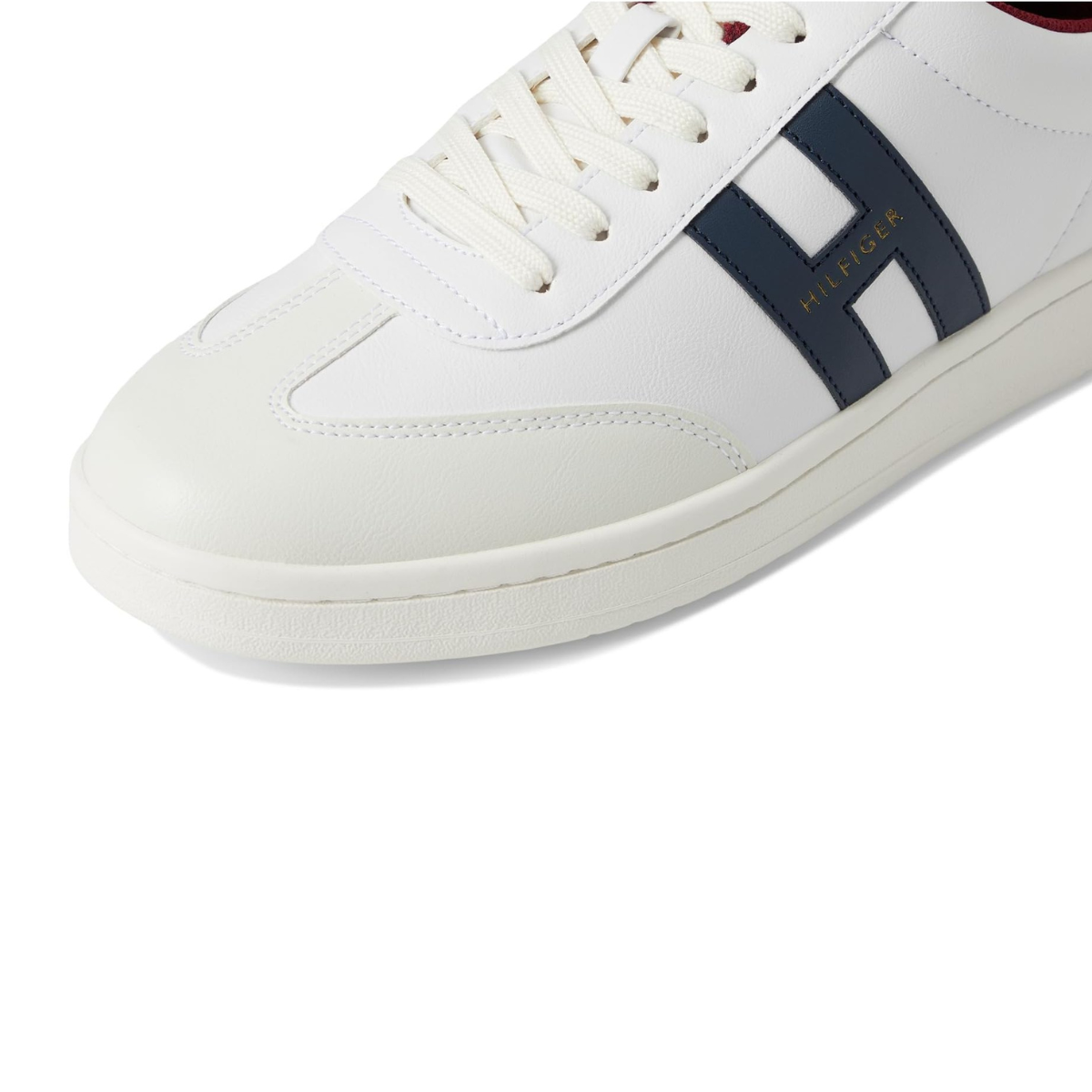Tommy Hilfiger Lerge Sneakers Men - WHTBRG - White-Burgundy / 41
