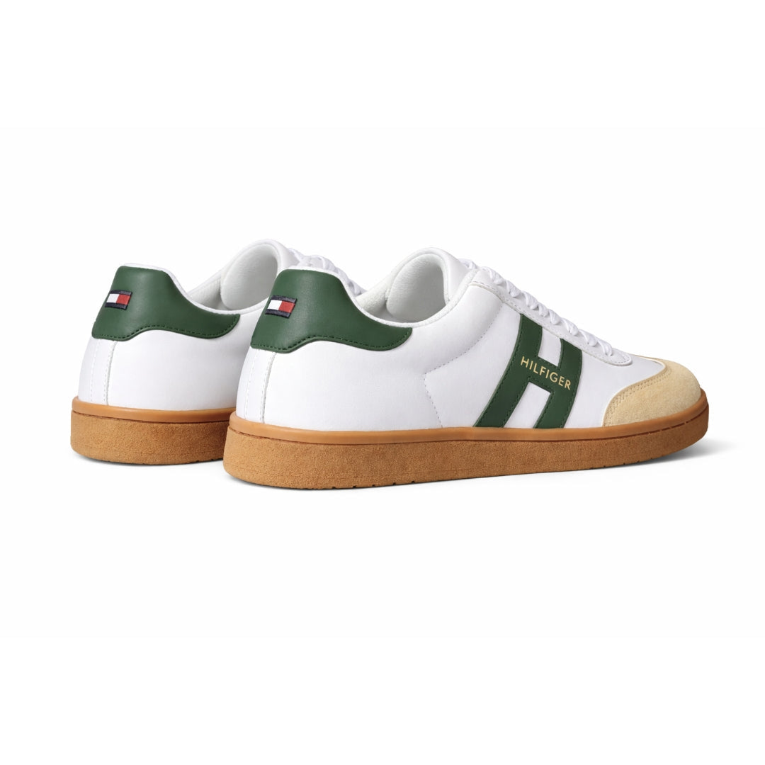 Tommy Hilfiger Lerge Sneakers Men - WHTDGRN